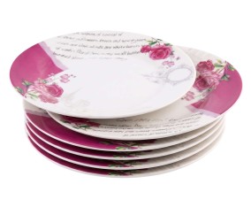 Vicenza Piring Cemilan 6 Buah Eternity PC58